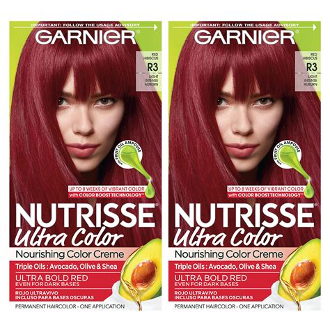 garnier hair dye colors